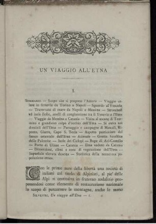 Un Viaggio All'Etna