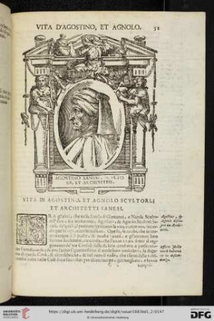 Vita di Agostino, et Agnolo Scultori, et Architetti sanesi