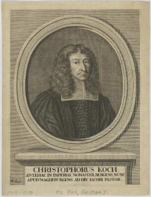 Bildnis des Christophorus Koch