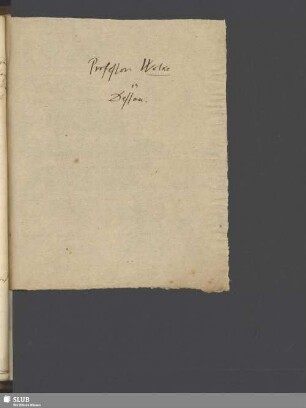 Nr. 14-36. Wolke, Christian Heinrich