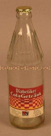 Flasche für "Diabetiker Cola Getränk"