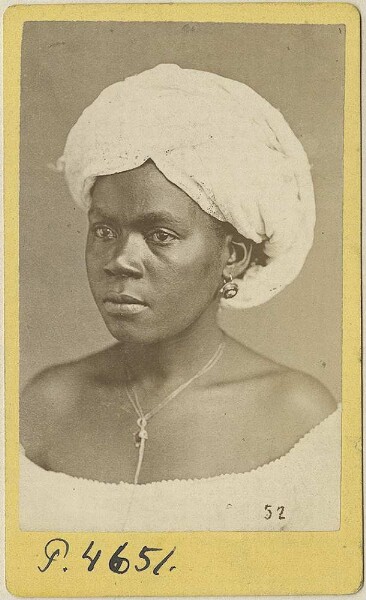 Portrait of an Afro-Brazilian woman