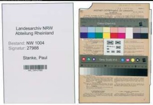 Entnazifizierung Paul Stanke , geb. 12.09.1893 (Strassenbahner)