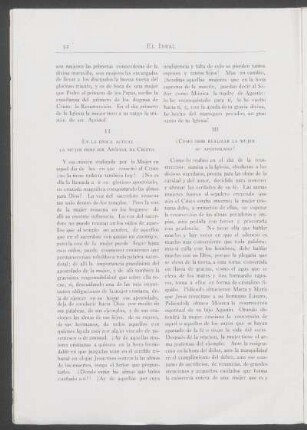 III - ¿Como debe realizar la mujer su apostolado?