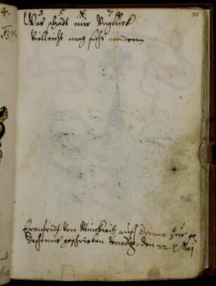 Erenfridt v. Minckwitz auff Drenaw, Venedig 1574