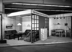 Ausstellungsfläche des VEB Möbelkombinat Ribnitz-Damgarten
