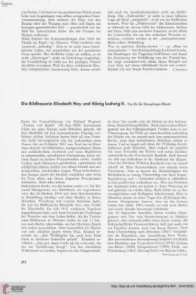 57: Die Bildhauerin Elisabeth Ney und König Ludwig II., [1]