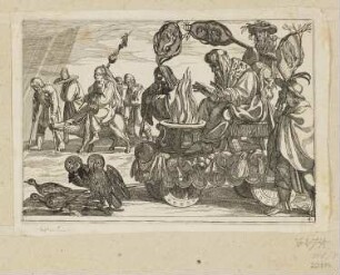Winter, Blatt 4 der Folge "Vier Jahreszeiten"