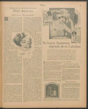 Tres mujeres : Emociones montevideanas