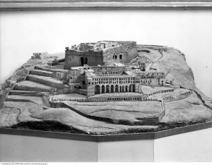 Modell des Castel Sant'Elmo