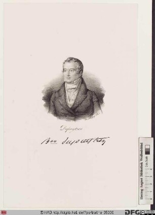 Bildnis Guillaume (baron) Dupuytren