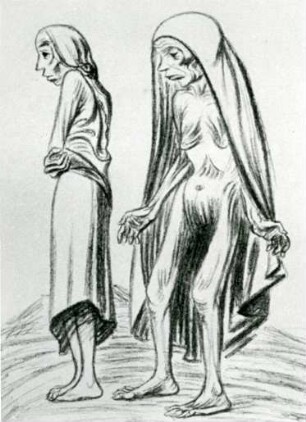 Ernst Barlach, Elend, 1922