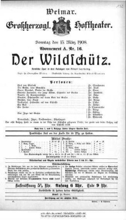 Der Wildschütz