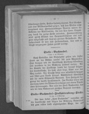 Stelle - Buchwedel - Finkhüttenberg - Stelle.