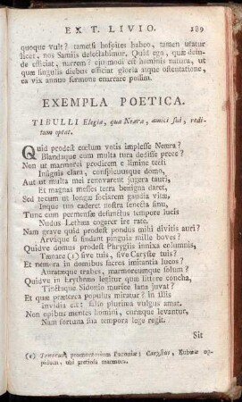 Exempla Poetica.
