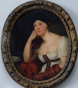 Porträt Agnes von Knobloch. Geb. von Schroetter