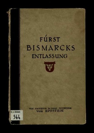 Fürst Bismarcks Entlassung