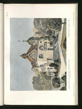 Tafel 48: Landhaus für Herrn Esch in der Villenkolonie Marienburg bei Köln