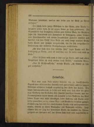 Heimkehr.