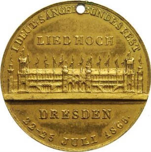 Dresden - 1. Deutsches Sängerbundesfest