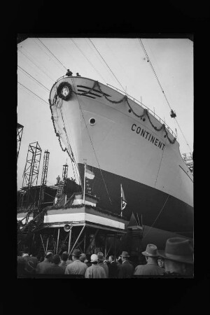 Continent (1955), Frachtschiff, R. Bartholomay, Hamburg, Bau-Nr. 853