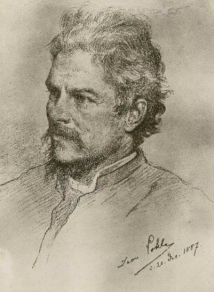 Bildnis des Bildhauers Ernst Julius Haehnel