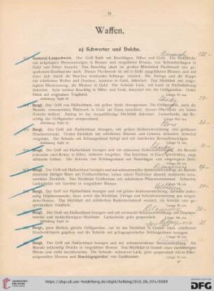 Waffen (Nr. 413-677)