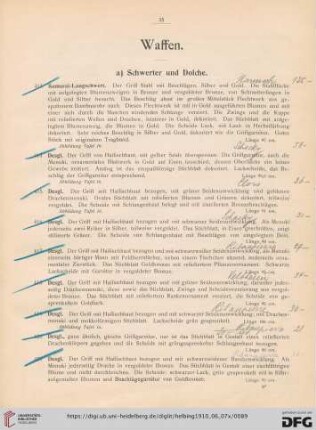 Waffen (Nr. 413-677)