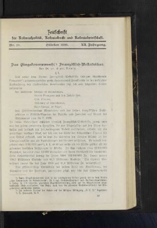 Nr. 10, XII. Jahrgang