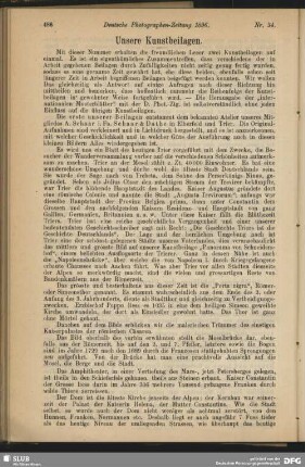 Unsere Kunstbeilagen