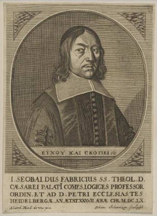 Bildnis des I. Seobaldus Fabricius