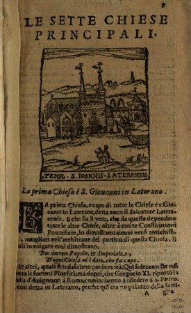Descrittione di Roma antica e moderna : nella quale si contengono chiese ...