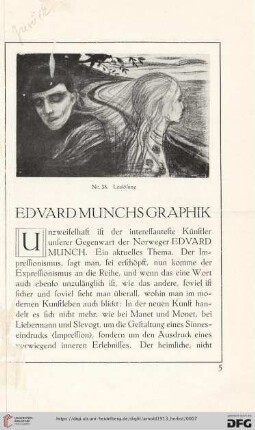 Edvard Munchs Graphik
