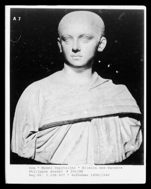 Bildnis des Kaisers Philippus Arabs?