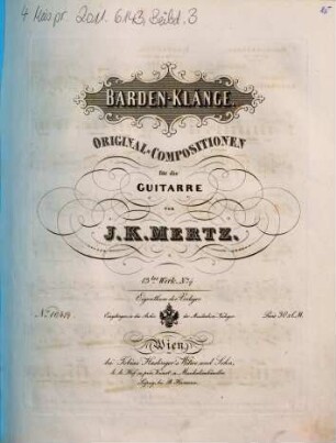Barden-Klänge : Original-Compositionen für die Gitarre ; 13tes Werk, 4. Gondoliera