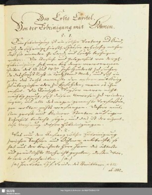 Von der Erbeinigung mit Böhmen