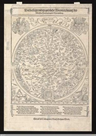 Warhafftige vnd grundtliche Abconterpheung des loblichen Fürstenthumbs Würtemberg Anno 1559 : In diser Mappen würdt bekannt, Das Edel Würtembergisch Land ...