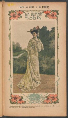 Para la niña y la mujer - La última moda [Dibujo]