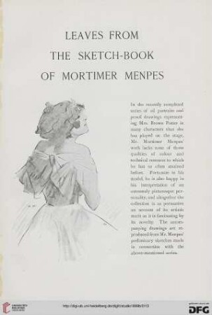 17: Leaves from the sketch-book of Mortimer Menpes