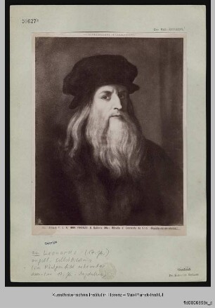 Sogenanntes Selbstbildnis Leonardo da Vincis