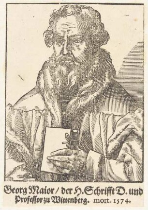 Bildnis des Georg Major