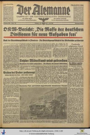 Nr. 149-178 (Juni 1940)