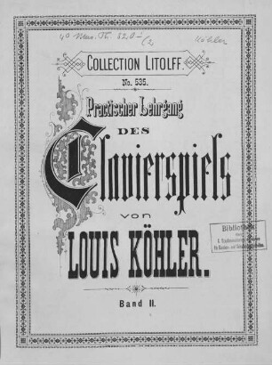 Practischer Lehrgang des Clavierspiels : Op. 249, 2