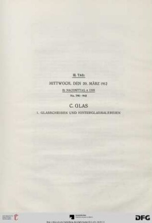 C. Glas (Nr. 790-945)