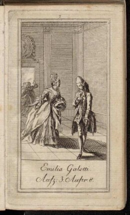 Emilia Galotti Aufz. 2 Auftr. 8