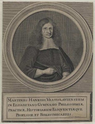 Bildnis des Martinus Hankius