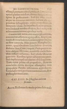Cap. XIIII. De syllogismo connexo secundo.