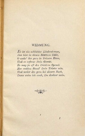 Zum Andenken : ein neues Liederheft
