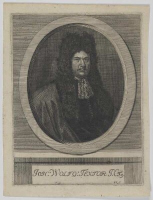 Bildnis des Joh. Wolfg. Textor