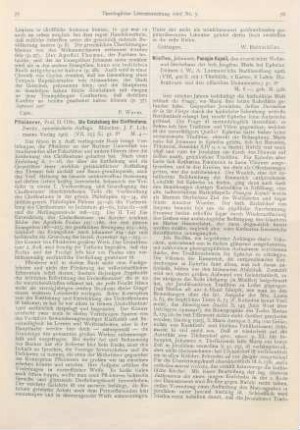 77-78 [Rezension] Pfleiderer, Otto, Die Entstehung des Christentums. 2., unveränd. Aufl